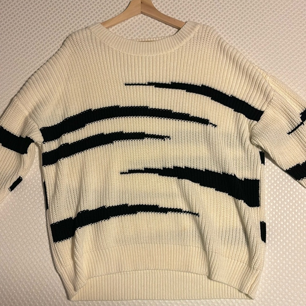 12th tribe chunky knit sweater